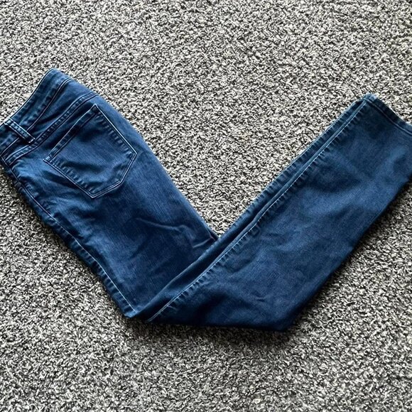 Prana Dark Wash Skinny Jeans, Business Casual Jeans, Women's 10 Denim Jeans - Picture 2 of 8